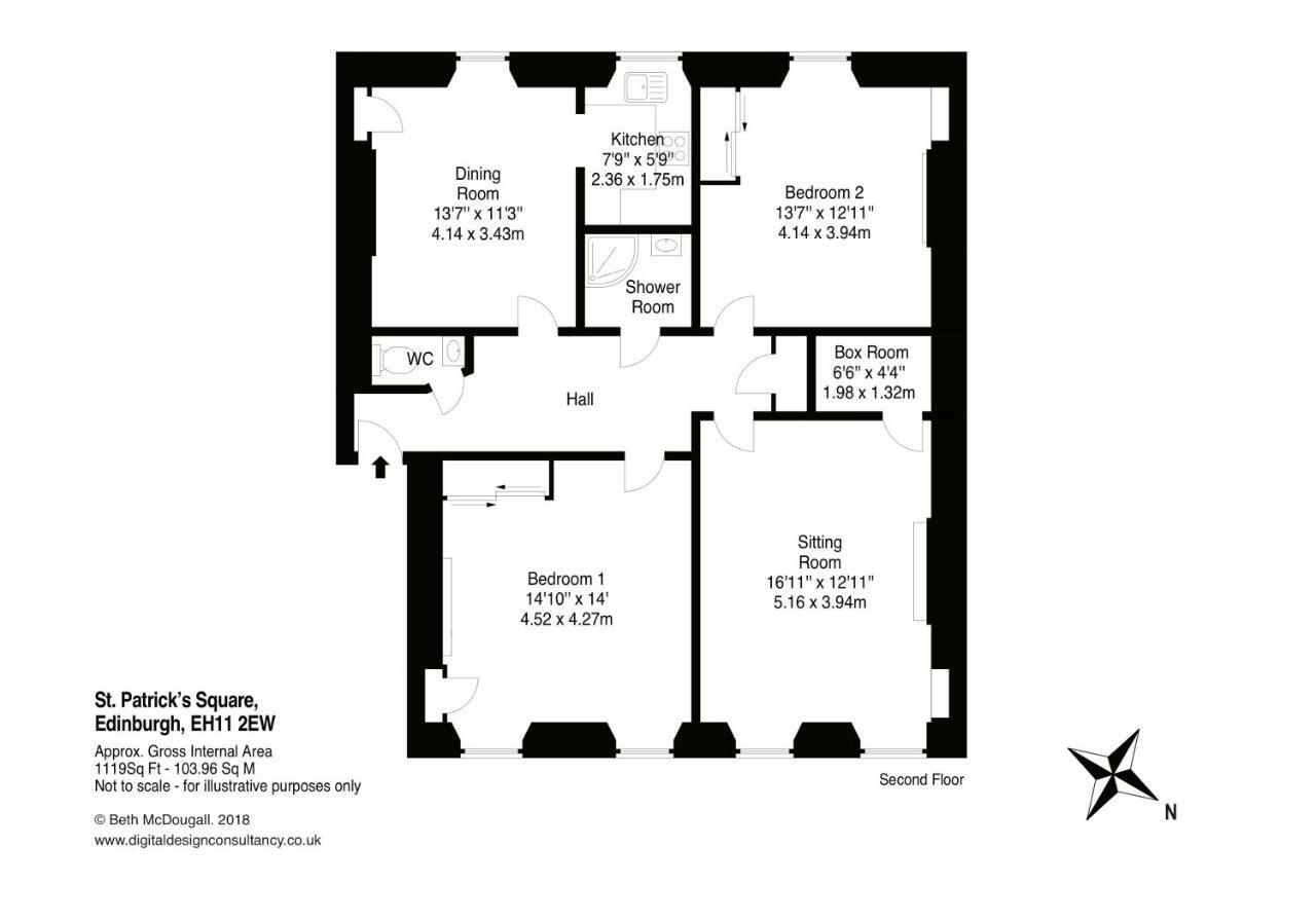 The St Patrick Square Residence Edinburgh Exterior foto